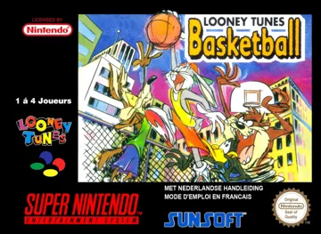 Looney Tunes Basketball (Europe) box cover front